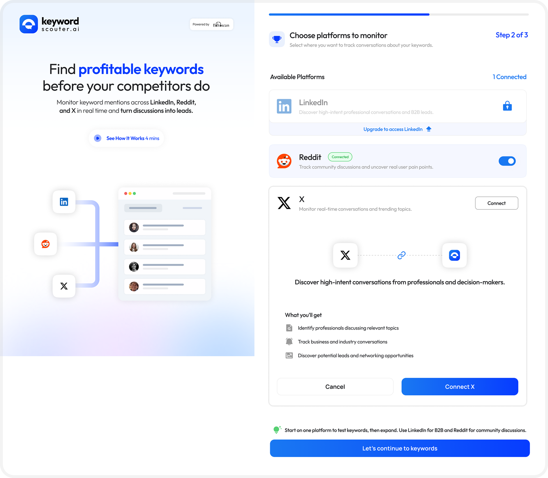 Design showcase screen 1